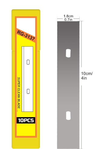 0110 4" Razor Blade Scraper