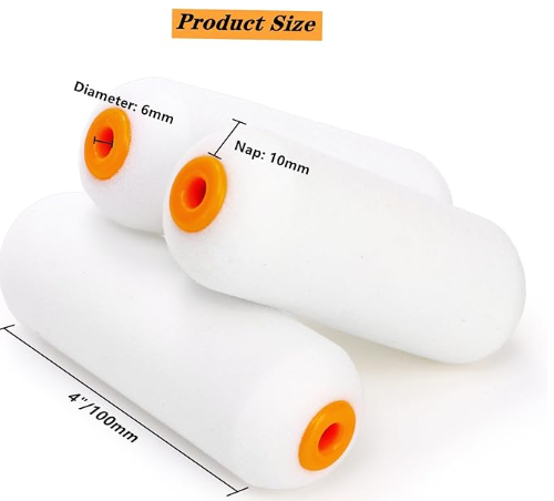 0061 4" Sponge Roller Cover