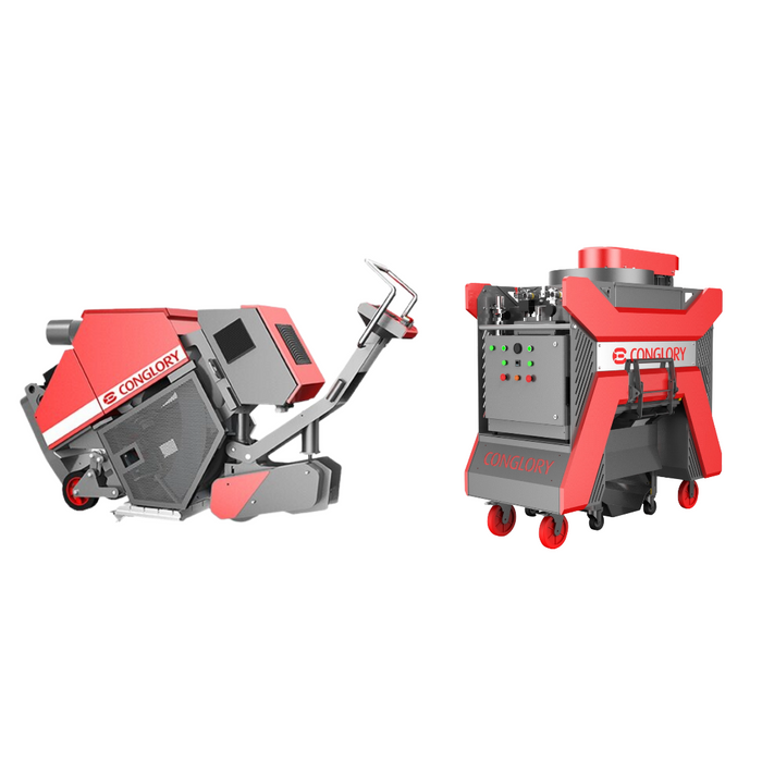 CB1-10E Shot Blaster + CD-556B Dust Collector