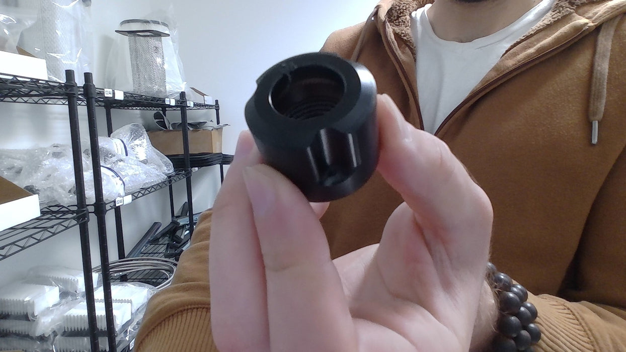 Poly pump mix tip nut (0236)